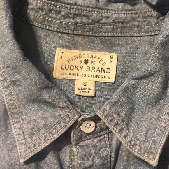 Lucky brand denim dress🍀🍀 - Picture 3 of 3